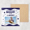 azulejo padrinho tu és o máximo com cavalete