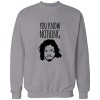you know nothing jon snow